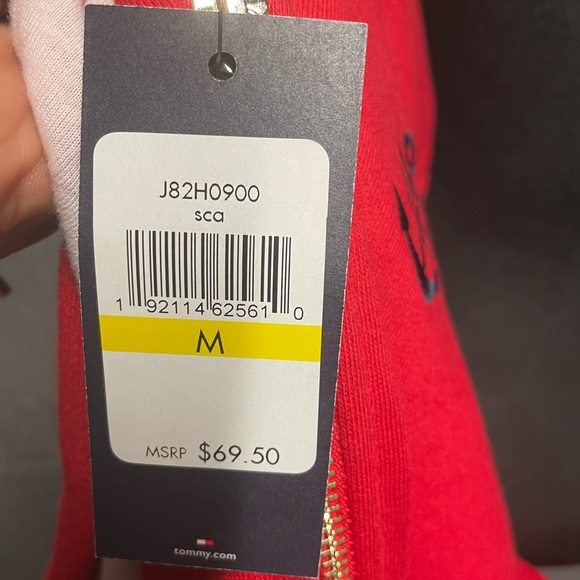 Plush red Tommy Hilfiger hoodie ❤️ - Picture 5 of 5